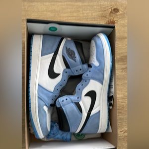 University blue jordan 1 high